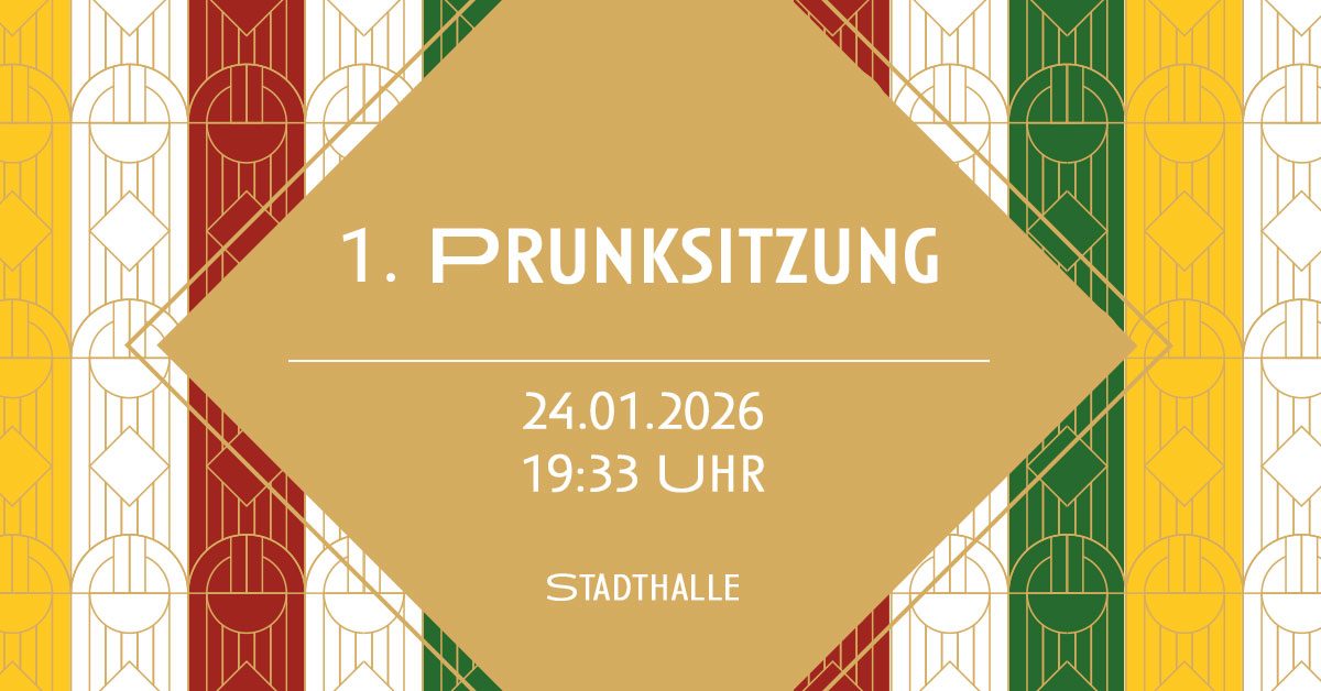 Plakat: 1. Prunksitzung
