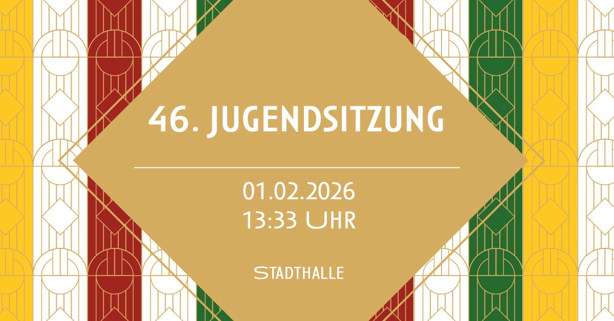 Plakat: 46. Jugendsitzung