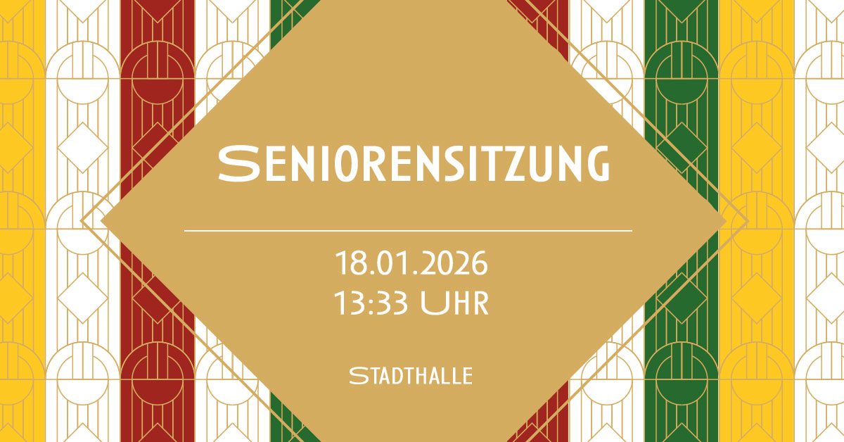 Plakat: Seniorensitzung